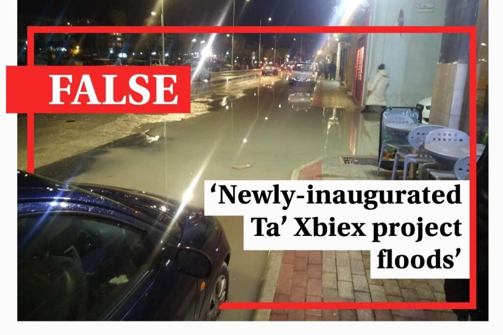 Fact-check: Did the new Ta' Xbiex promenade flood? - Featured image