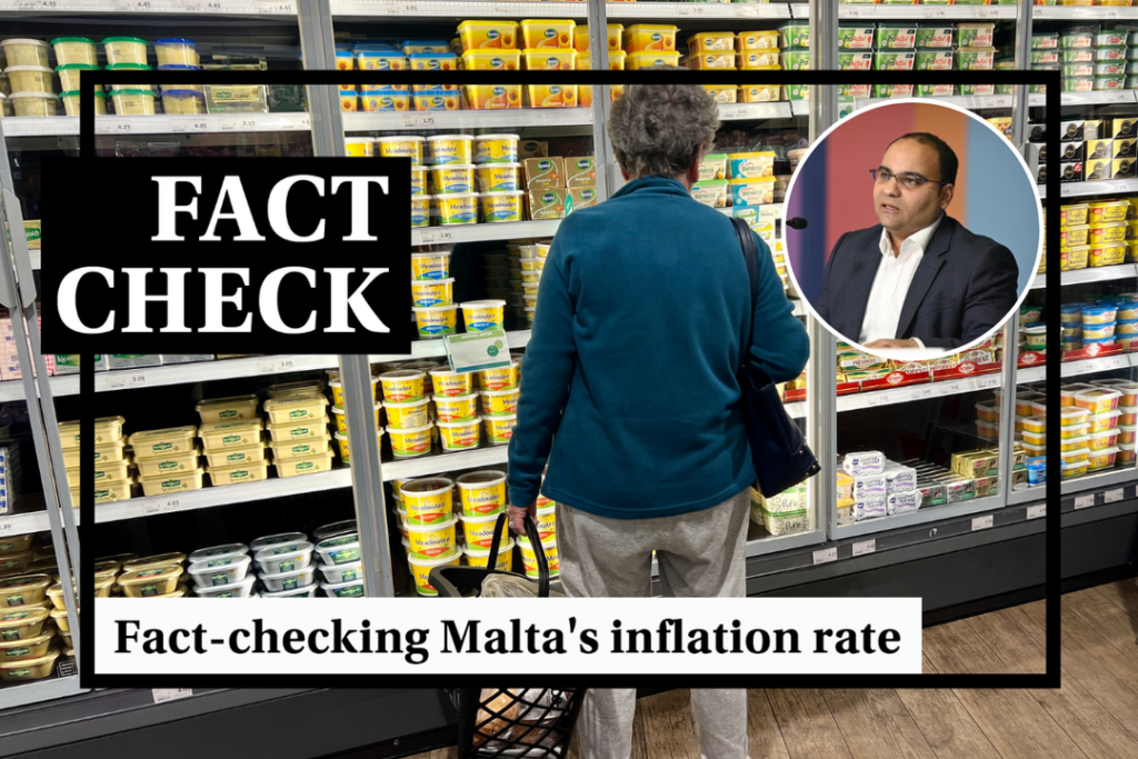 Fact-check: Is Malta's inflation rate lower than in many other countries? - Featured image