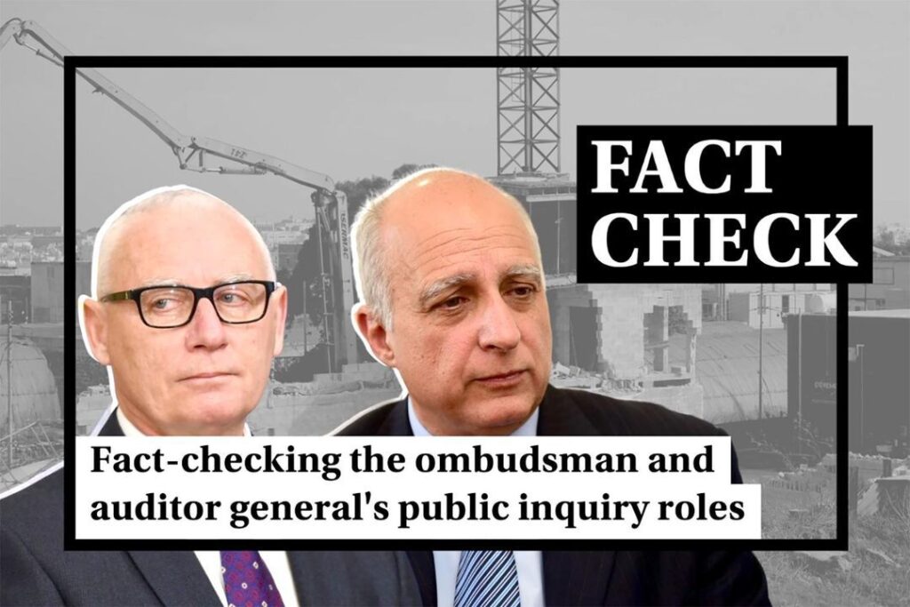 Fact-check: Can the ombudsman, auditor general sit on inquiry board? - Featured image