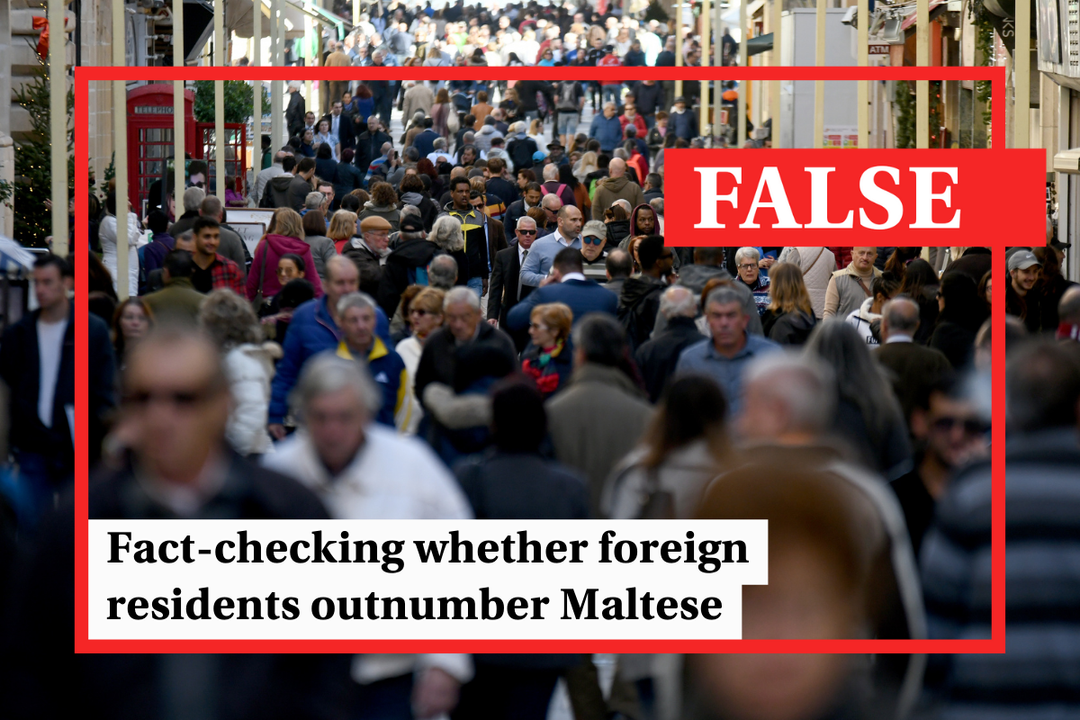 Fact-check: Do foreigners outnumber Maltese? - Featured image