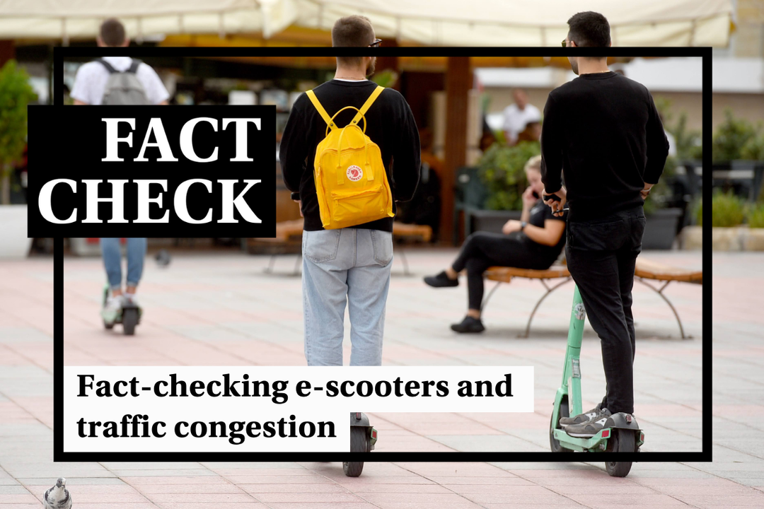 Fact-check: Do e-scooters reduce traffic congestion? - Featured image