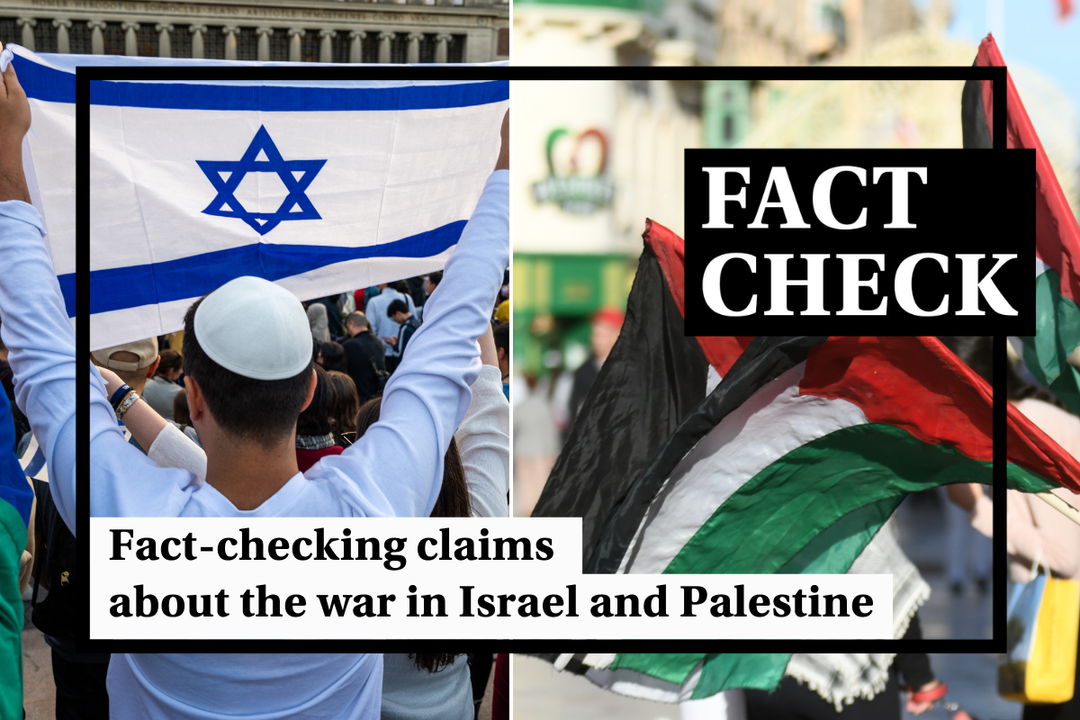 Fact-check: False claims about Israel and Hamas war - Featured image