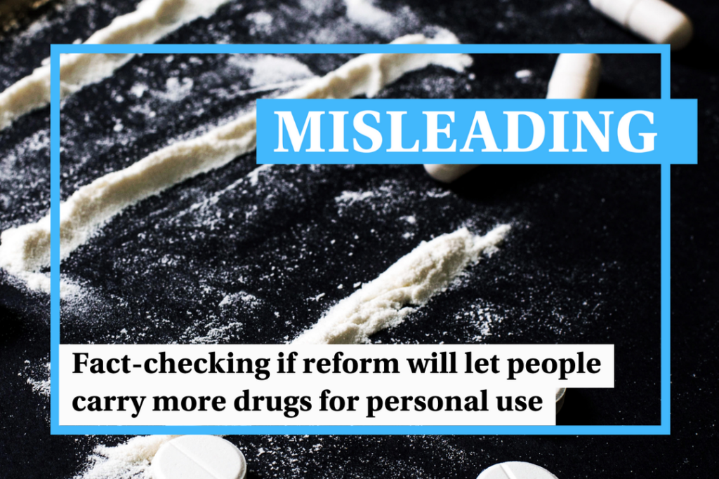 Fact-check: Does a new drug reform mean that you can carry 500 ecstasy pills? - Featured image