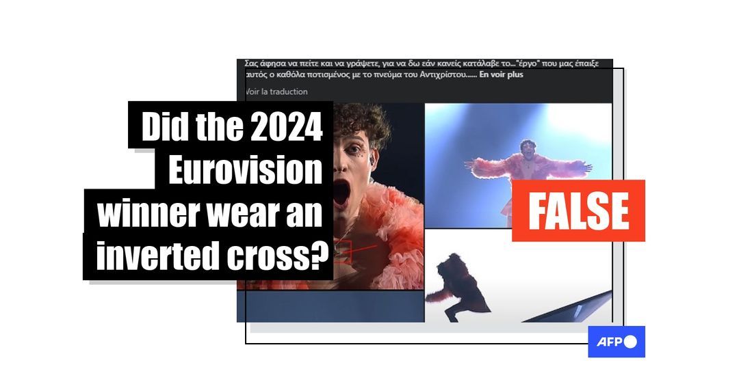 Eurovision 2024 winner did not wear an inverted cross during their performance - Featured image