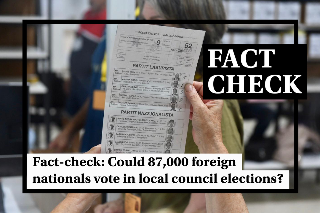 Fact-check: Could 87,000 foreigners vote in the local council elections? - Featured image
