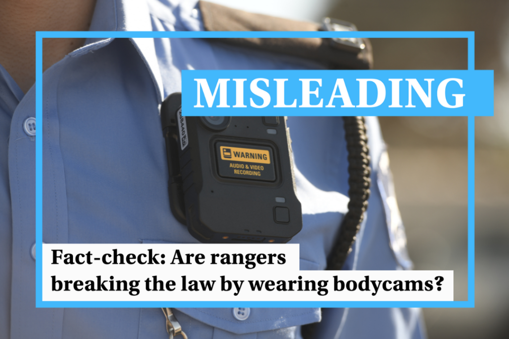 Fact-check: Can rangers wear bodycams? - Featured image