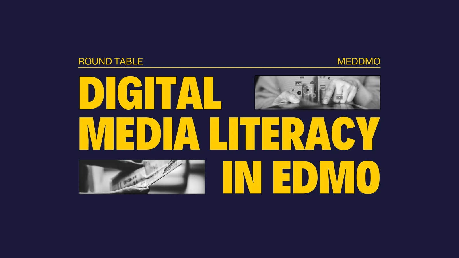 Launch of the EDMO Guidelines for Effective Media Literacy Initiatives