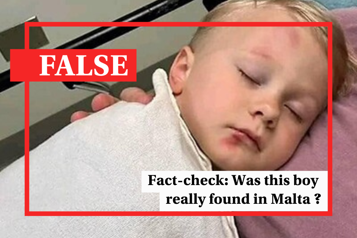 Fact-check Malta: Scam Facebook post about lost three-year-old boy makes it to Malta