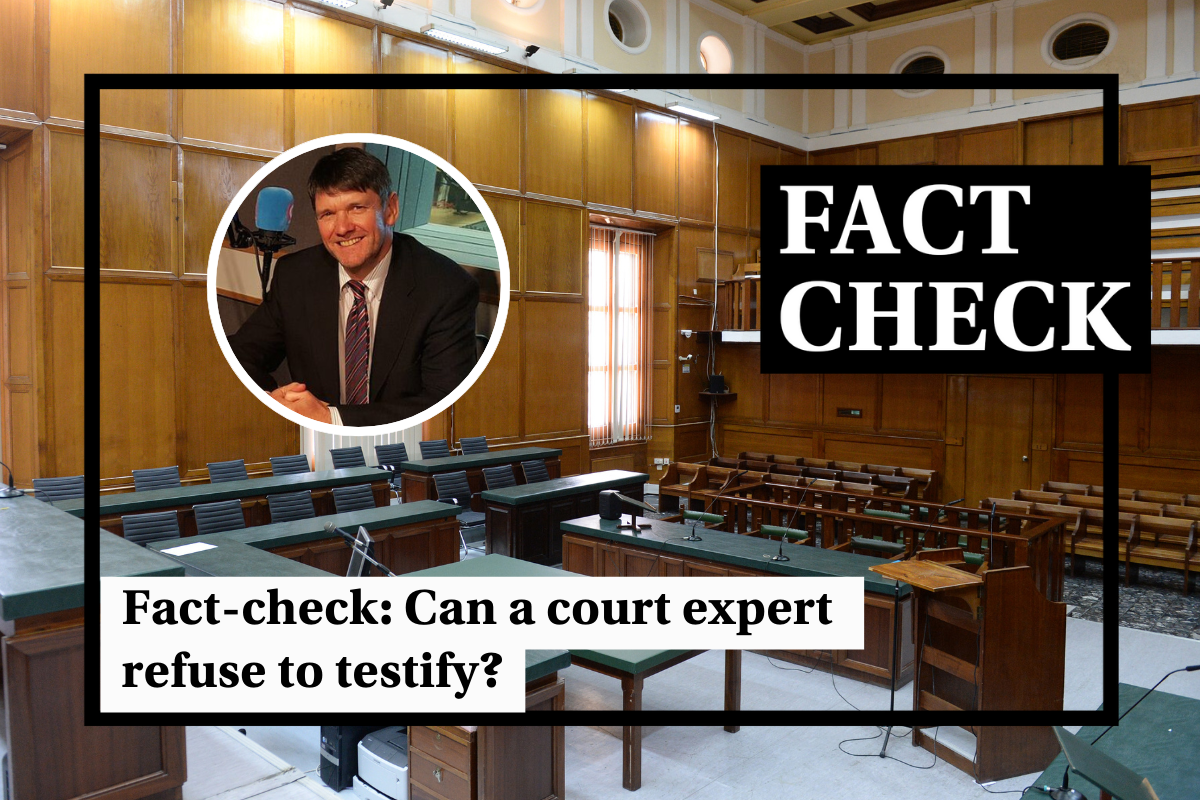 Fact-check Malta: Can a court expert refuse to testify?