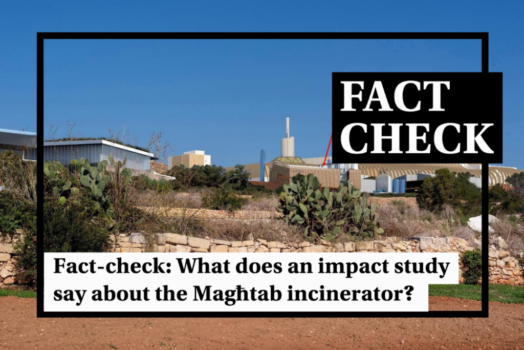 What does an impact assessment into the new Magħtab incinerator say? - Featured image
