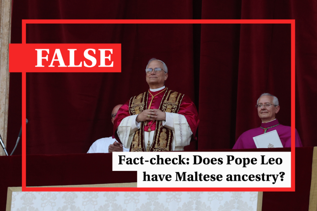Fact-check: Does Pope Leo XIV have Maltese ancestry? - Featured image