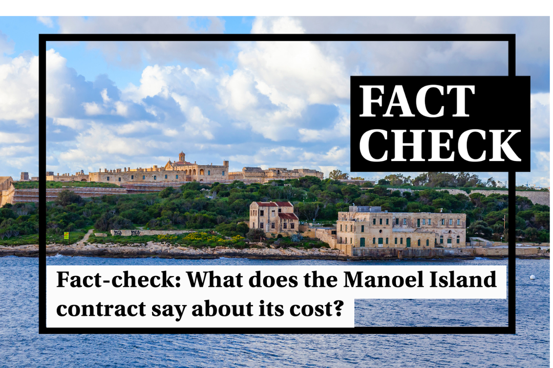 Fact-check Malta: How much did MIDI pay for Manoel Island?