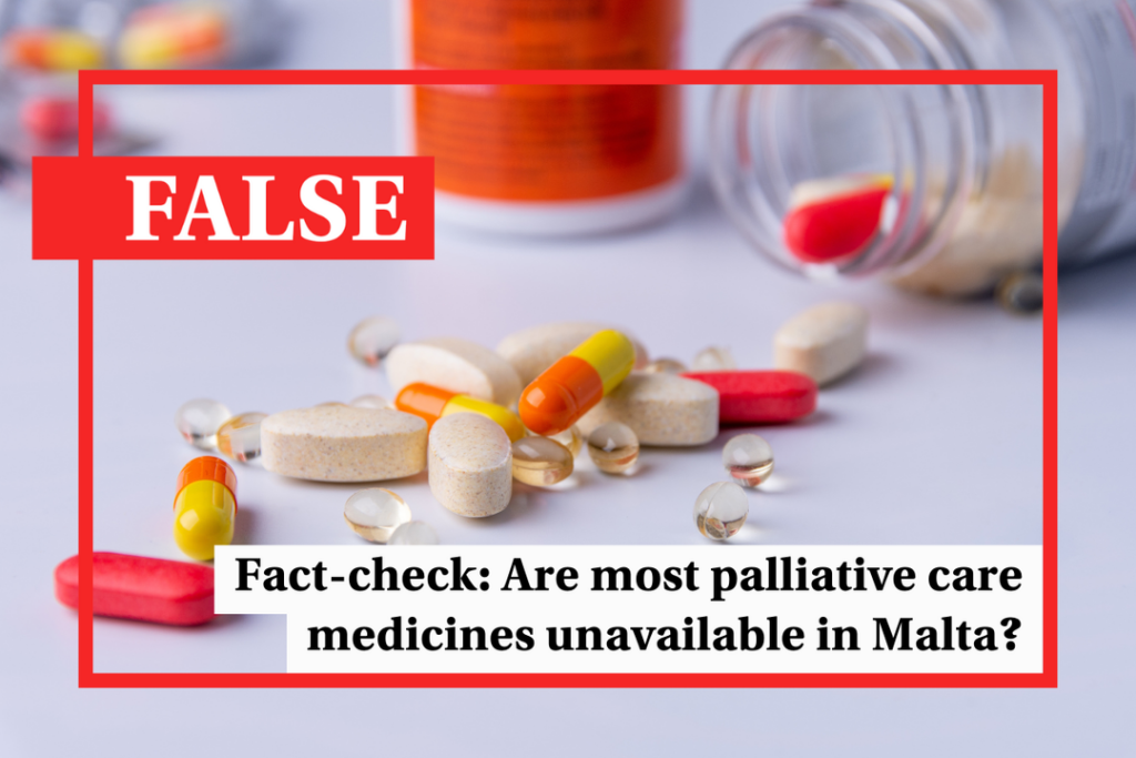 Fact-check: Are WHO-advised palliative care medicines unavailable in Malta? - Featured image