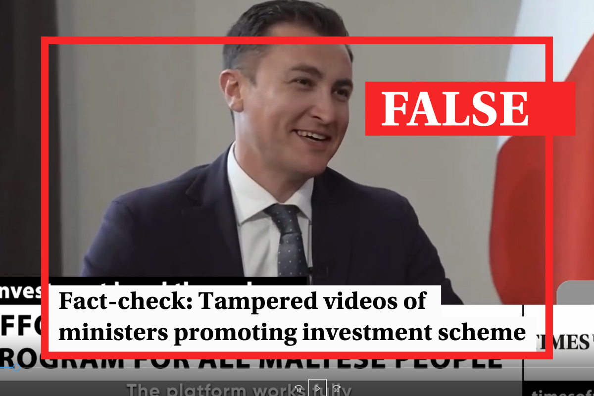 Fact-check Malta: Deepfake scam articles impersonate ministers after Budget Day