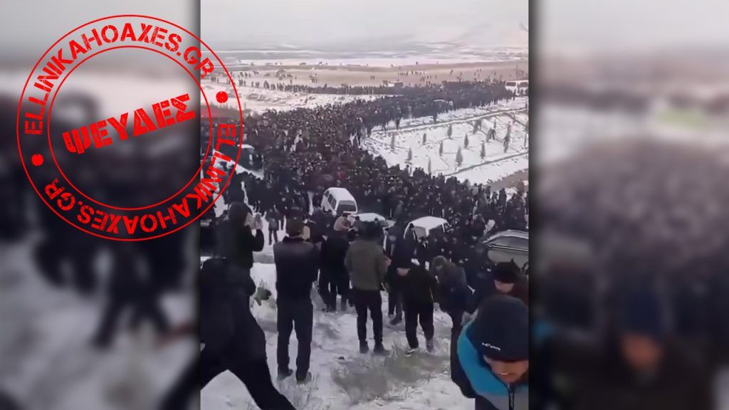 Αυτό το βίντεο ΔΕΝ απεικονίζει χιλιάδες Κούρδους να κατευθύνονται προς τη «Ροζάβα» - Featured image