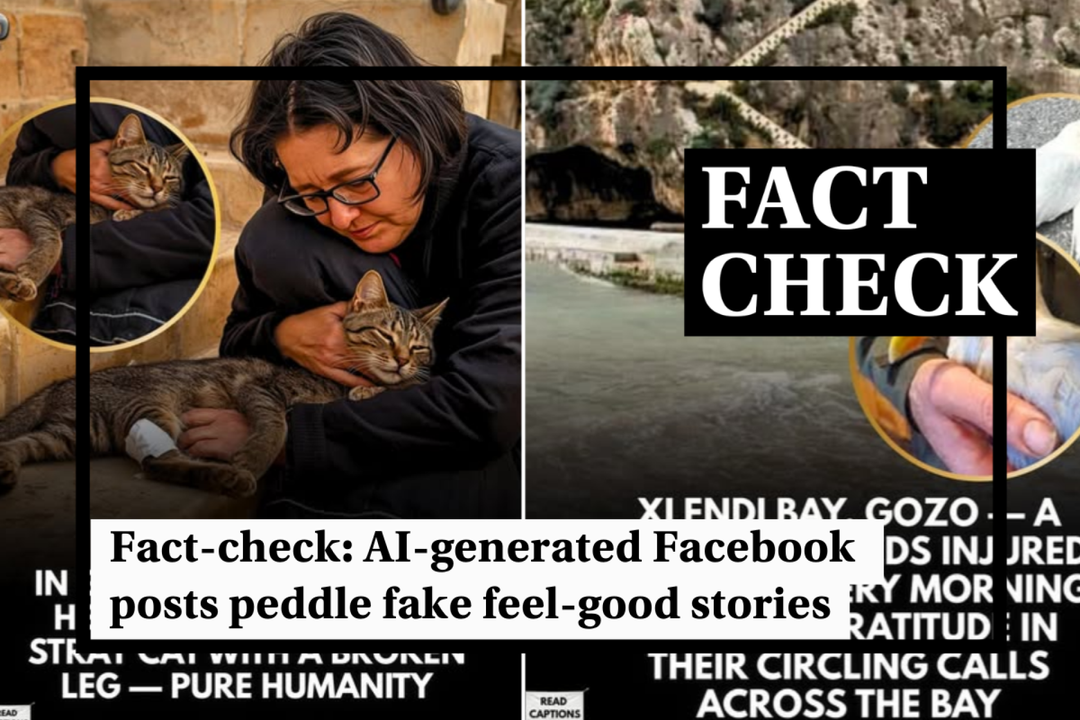 Fact-check: Behind Infinite Facts, Malta’s AI feel-good fake story generator - Featured image